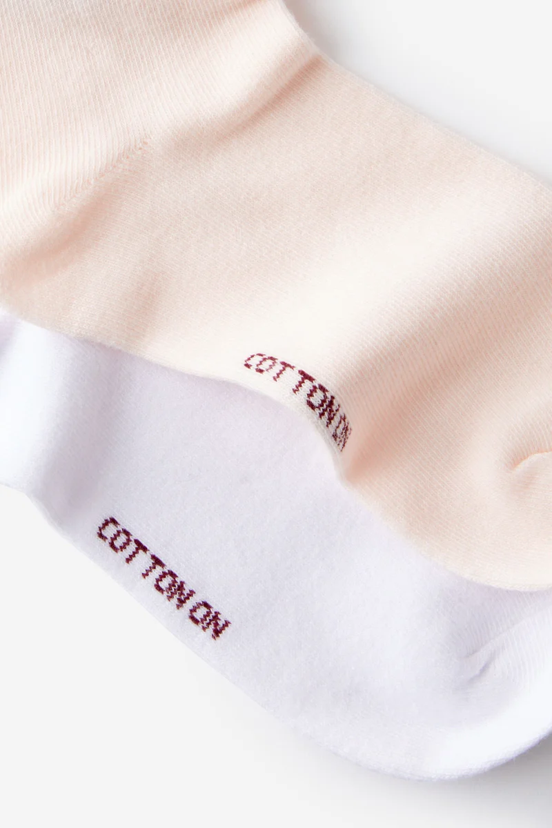 Rubi  The Perfect Pair Lace Frill Sock 2Pk for Women | Best Price UAE